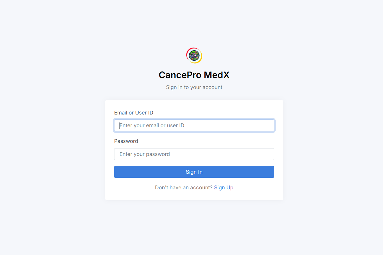 Med-X Login